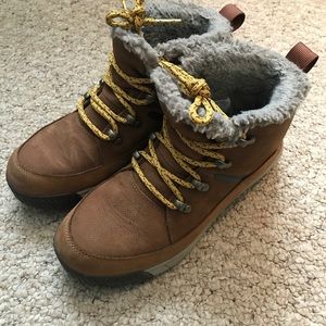 North Face Sierra Mid Lace Brown Size 6
